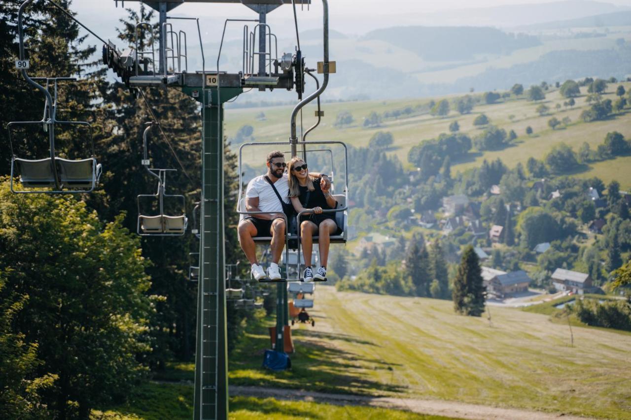 J-H APARTMÁNY SKIRESORT Buková Hora - Orlické hory Cervena Voda Exterior foto