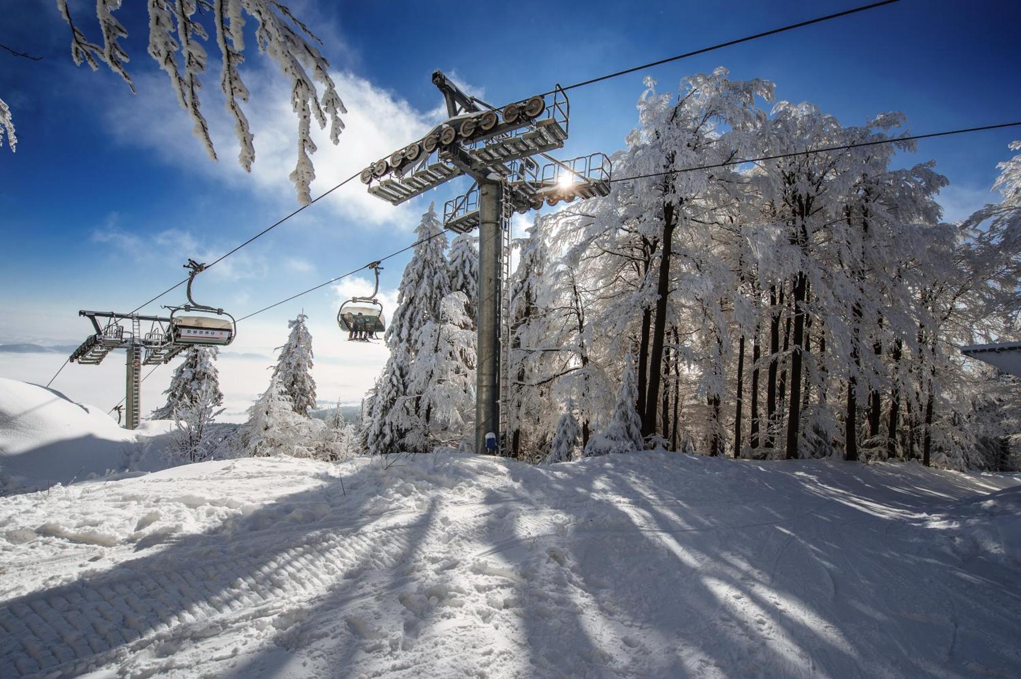 J-H APARTMÁNY SKIRESORT Buková Hora - Orlické hory Cervena Voda Exterior foto